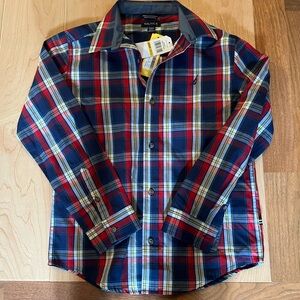 Nautica Multicolor Plaid Shirt